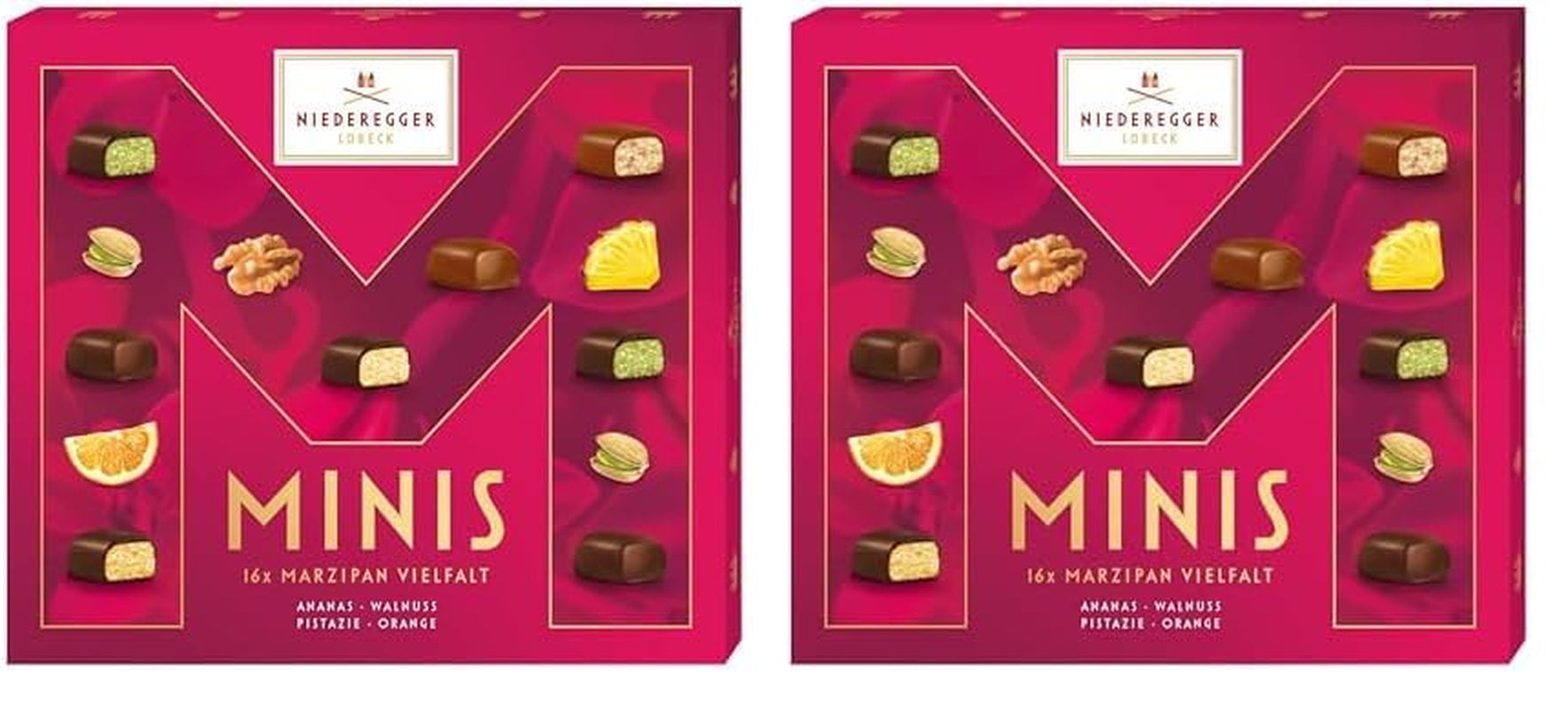 Niederegger Minis Mazapán Variedad 112g