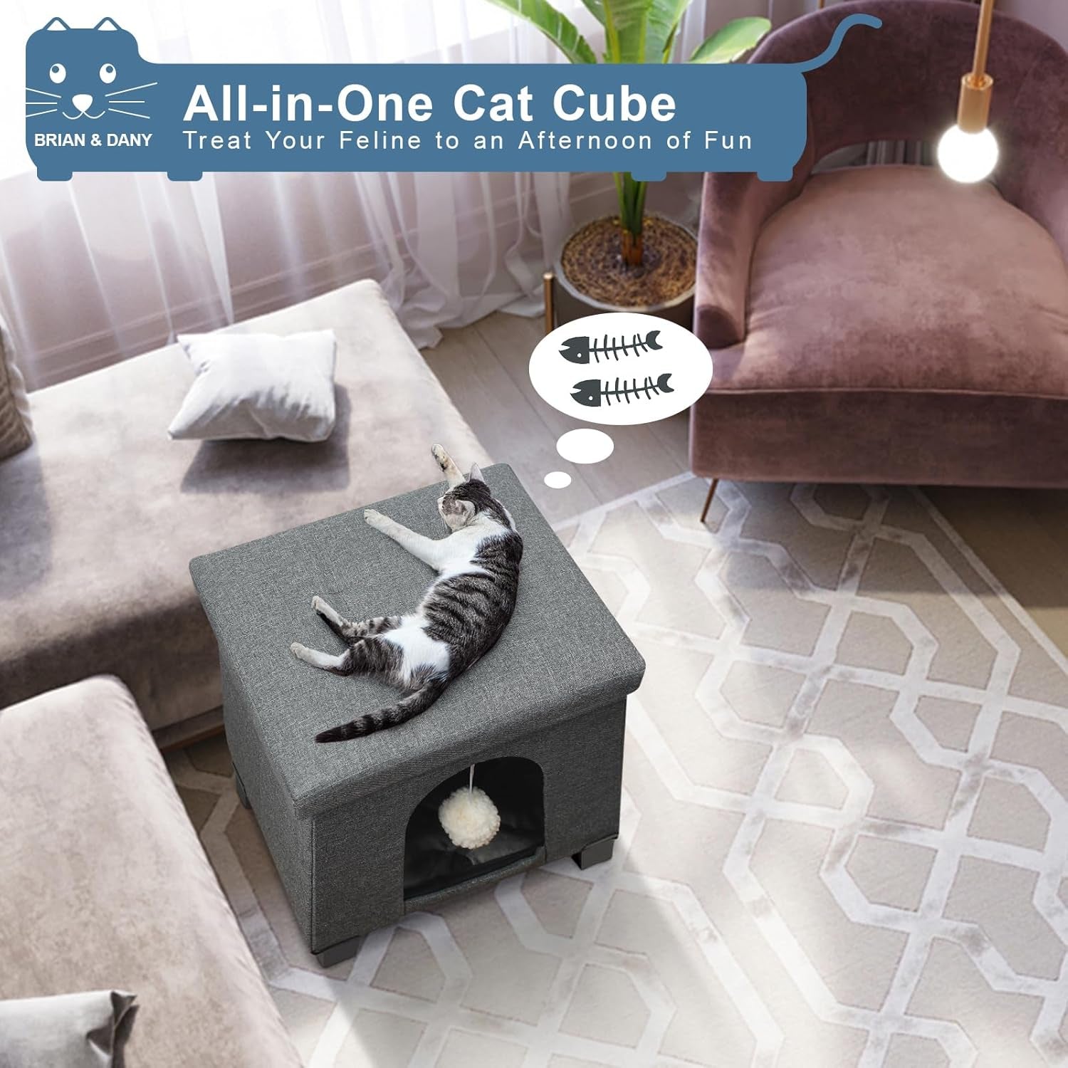 Mantas y Muebles, Mascotas, Cuevas y Casas, Gatos, Camas para Gatos, Camas para Gatos, Colchones