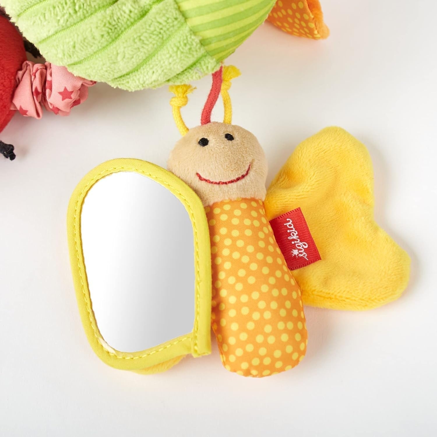 SIGIKID 42249 Mariposa Espiral Activa Baby Activity On Tour juguete niña para niños recomendado desde el nacimiento multicolor Juguetes Bebe Naty Shop
