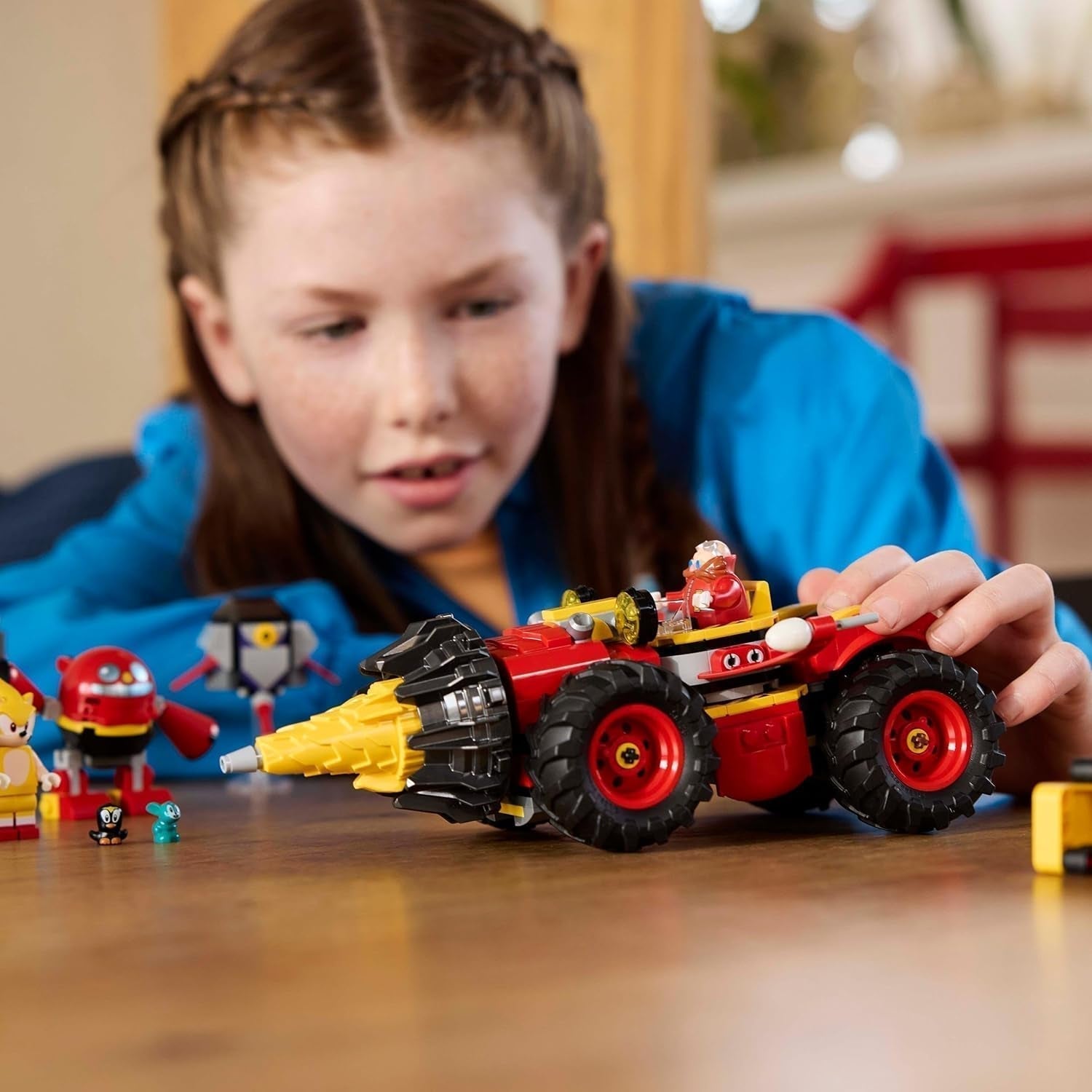 LEGO Sonic the Hedgehog Super Sonic Vs. Set de videojuego de aventuras Egg Drillster, regalo para niños Set de Shadow y el Dr. Eggman para niños y niñas de 8 años 76999 Juegos de construcción Besuche den LEGO-Store