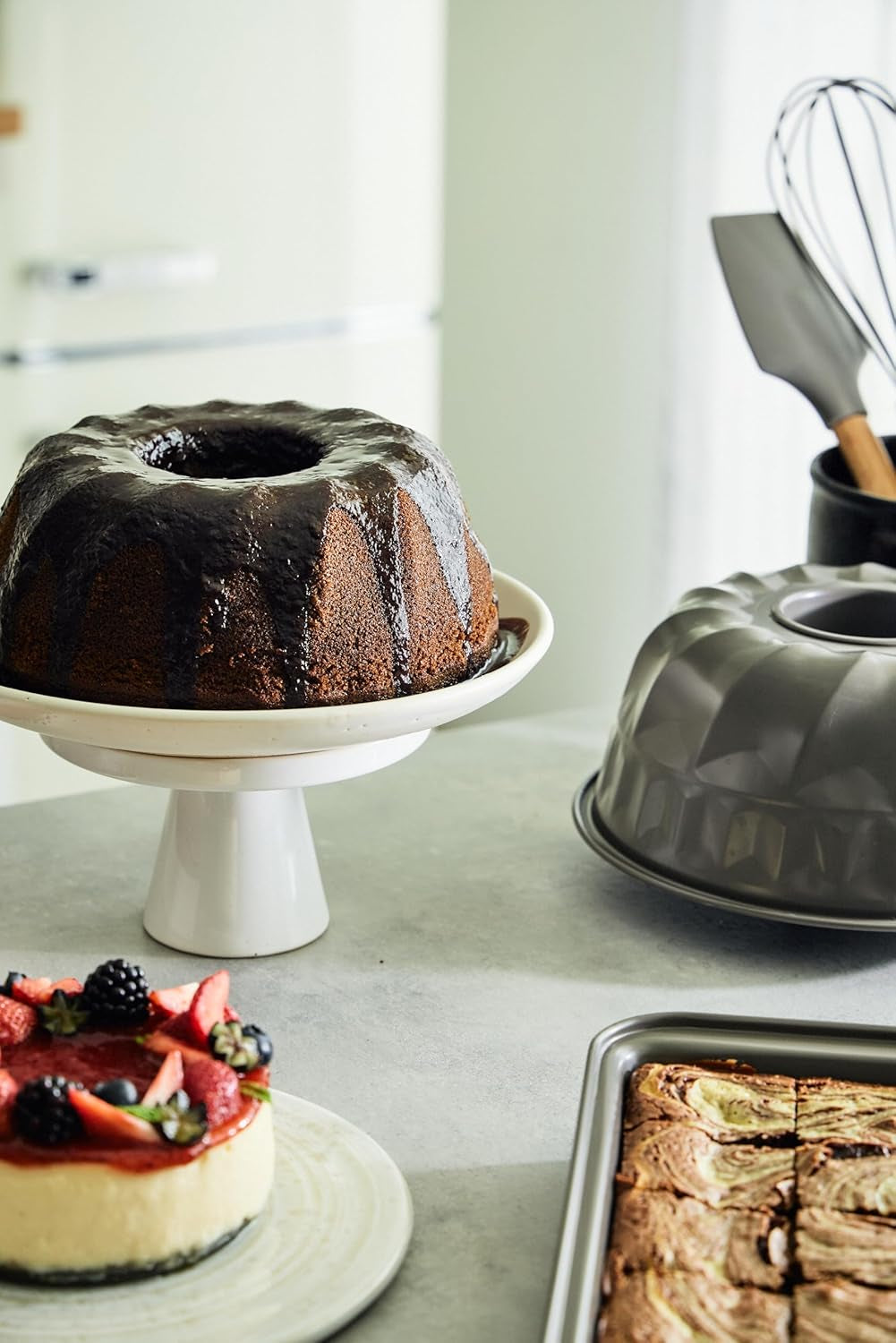 BERGNER BAKING LOVERS - Set Von 2 X 6 Tazas Muffinformen - Kohlenstoffstahl Mit Ilag Essential, PFOA Frei, Leicht Zu Reinigen Moldes y bandejas para repostería Naty Shop