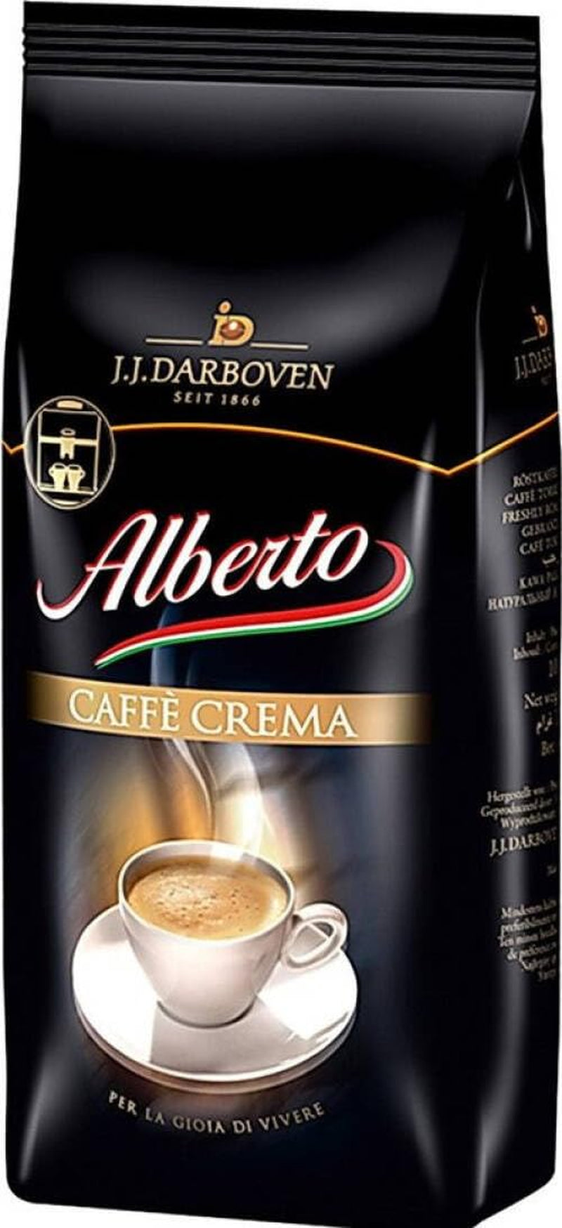 Café Crèma 100% café Arábica en grano 4x1 kg