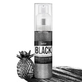Spray de purpurina comestible, 20 gramos Naty Shop Negro