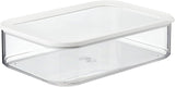 Mepal - Caja para Nevera Modula XXL - Recipiente para Alimentos con Tapa - Organizador de Cocina y Caja de Plástico - Organizador para Nevera Apilable y Precintable - 4800ml - Cajas para Alimentos Blancas Naty Shop