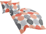 Ropa de Cama Bierbaum, maco-satén, Diseñado en Alemania, modelo 6383 turquesa 02, 155X220 Cm + 80X80 Cm, tamaño confort Camas y Mantas Besuche den Bierbaum-Store Salmón 155X220 Otras muestras