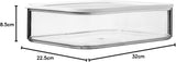 Mepal - Caja para Nevera Modula XXL - Recipiente para Alimentos con Tapa - Organizador de Cocina y Caja de Plástico - Organizador para Nevera Apilable y Precintable - 4800ml - Cajas para Alimentos Blancas Naty Shop