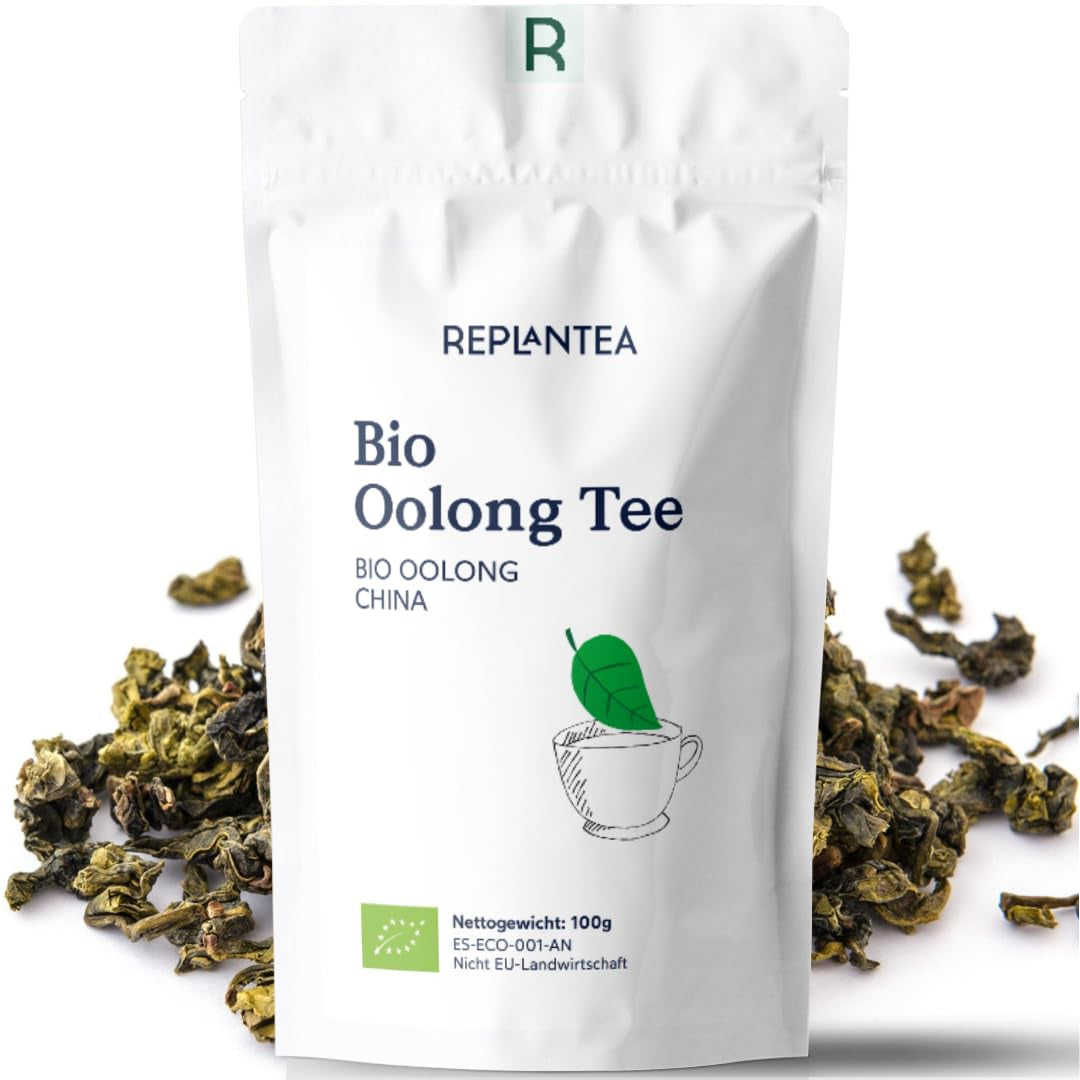 Té Oolong Bio 100 G (50 tazas) | Té Tie Guan Yin Oolong REPLANTAR