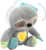 VTech Baby Schnarchi, el perezoso dormilón - Lindo peluche para conciliar el sueño - Con sonidos naturales y cotidianos, música y luz nocturna - Para bebés desde el nacimiento Bebe Toys Naty Shop
