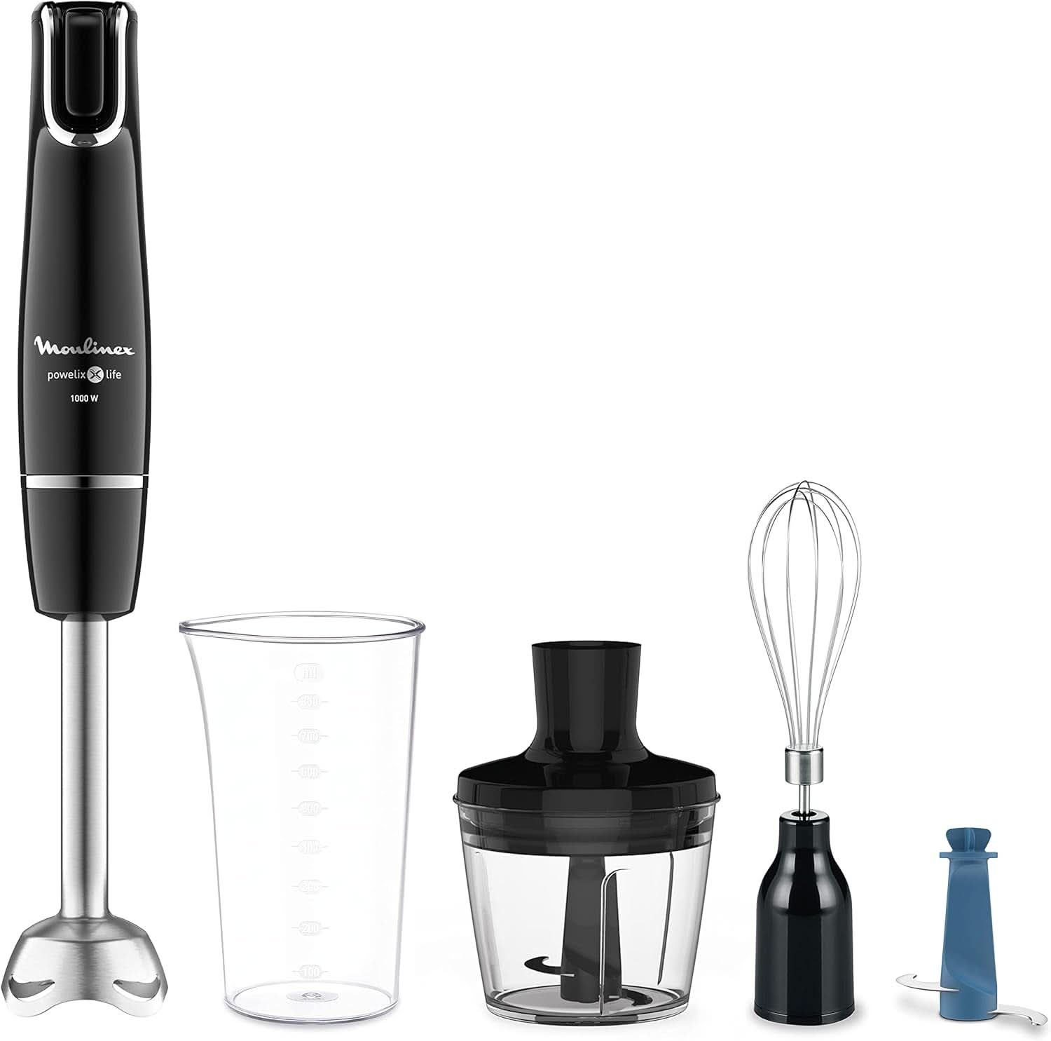 DD9448 Batidora de pie, Schwarz, 500 Ml Cocina Naty Shop