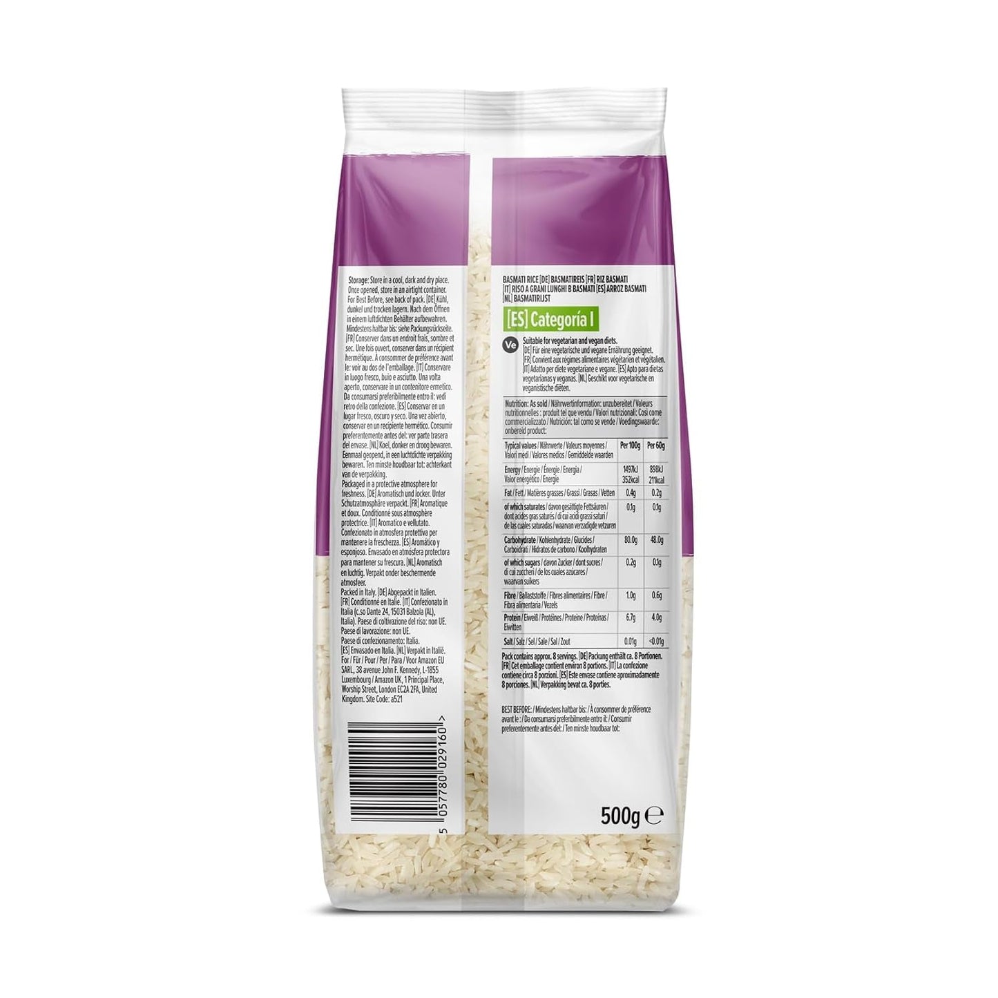 Arroz basmati del Amazonas, 500g