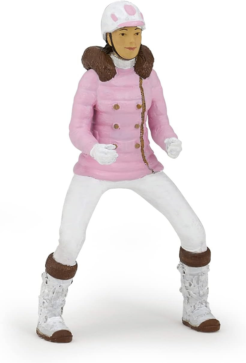 PAPO - Figura Caballo - Rider Fashion Winter, pasión por la equitación, juguete para niños a partir de 3 años. Figuras de acción Tienda Naty Título predeterminado