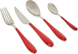 Juego de cubiertos Bugatti Gioia 24 piezas rojo Cocina Naty Shop