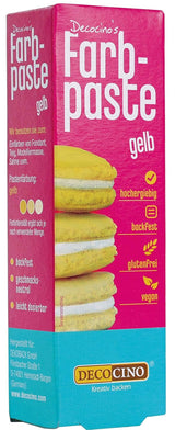 Pasta colorante rosa DECOCINO - 20 g - Colorante alimentario, ideal para colorear tartas, fondant y cremas - Sin ácidos grasos azoicos ni gluten