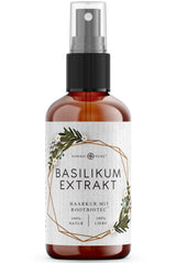 Tratamiento capilar con extracto de albahaca de Nordic Pure | Para el cuidado del cabello fino, seco y frágil | Puede prevenir la caída del cabello 100ml Naty Shop cuidado del cabello Título predeterminado