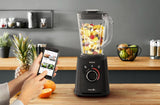 Batidora con base Tefal Perfectmix+, 3 programas automáticos, Powelix-Klingentechnologie, sistema de refrigeración por aire, 2 L de capacidad, Tritan-Behälter, Inkl. Spatel, Schwarz, BL88A831 Cocina Naty Tienda