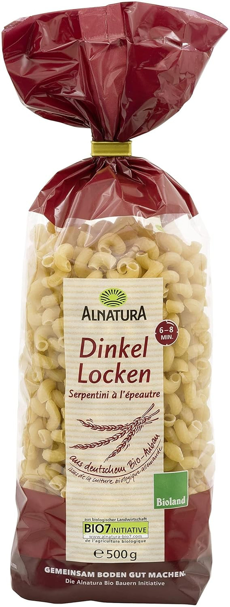 Rizos de espelta ecológicos, 500g