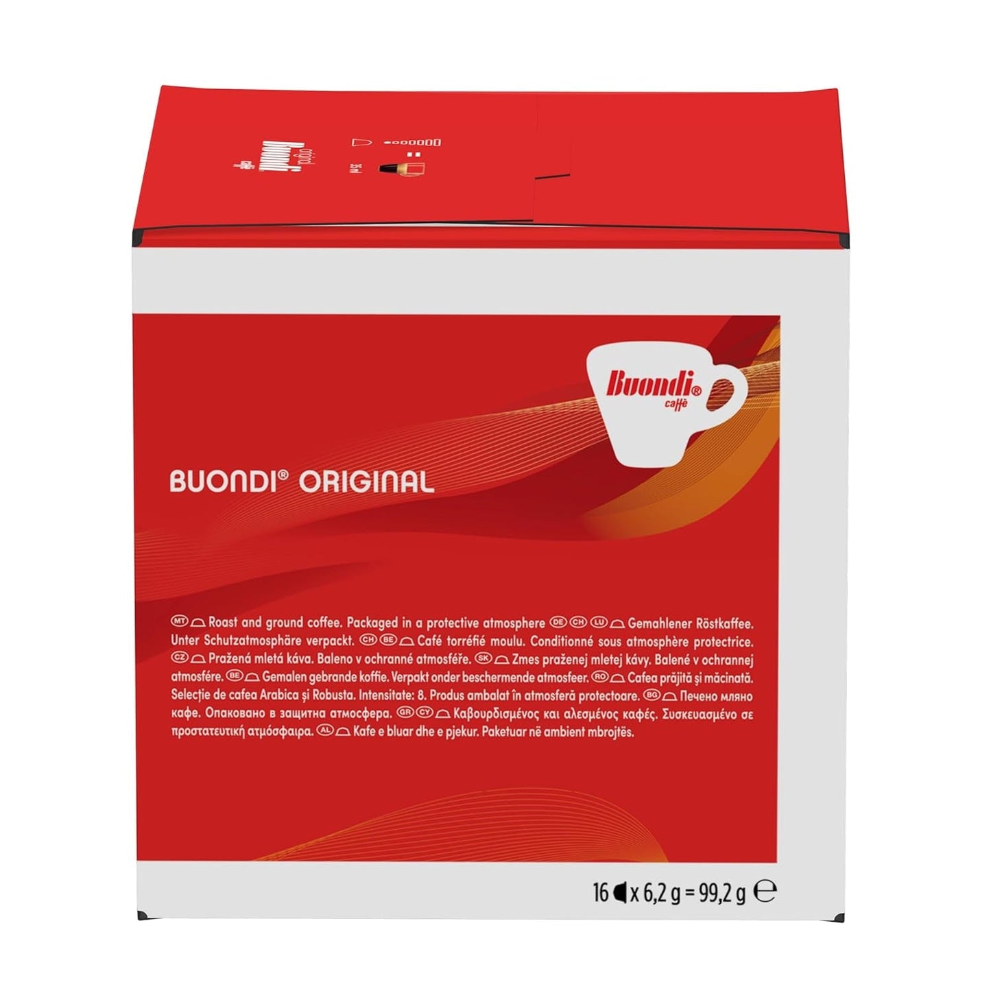 NESCAFÉ DOLCE GUSTO Espresso Buondi Kaffeekapseln Paquete de 3 (3 x 16 Kapseln)