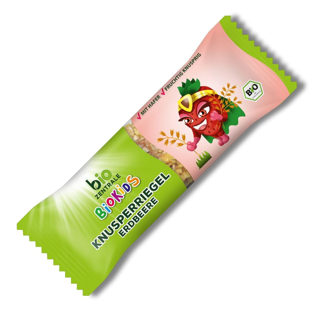 Barritas crujientes de fresa 12 x 20g