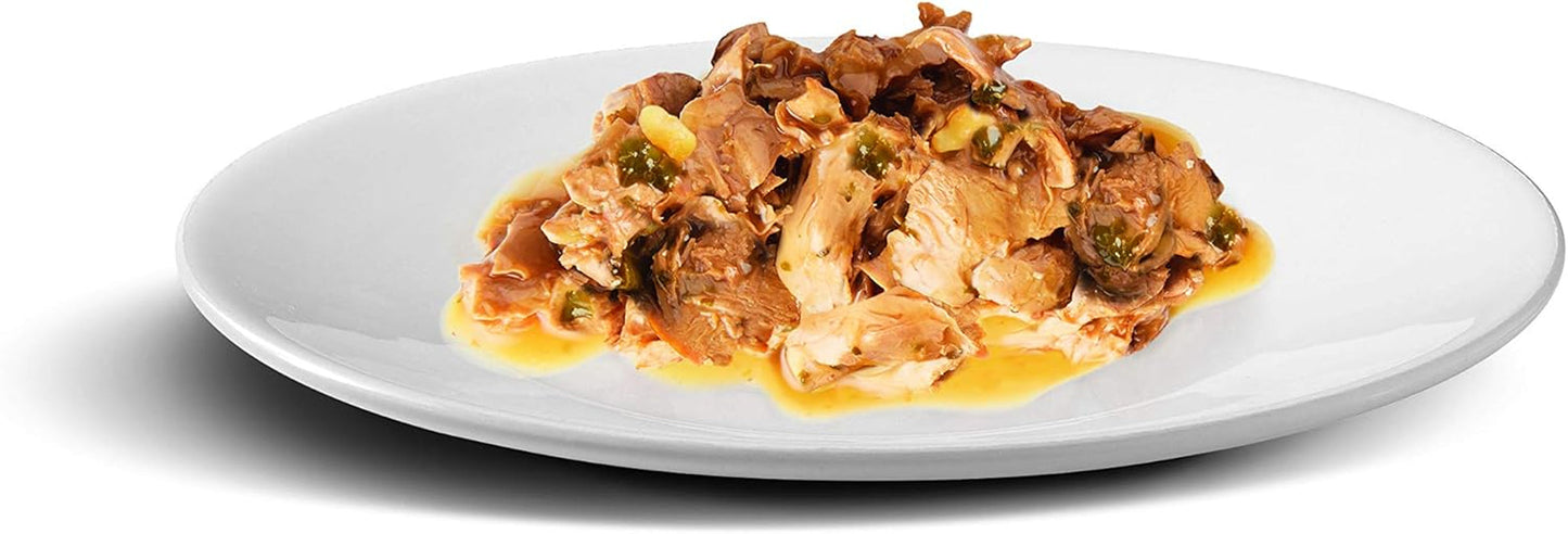 Gourmet Nature's Creation Comida húmeda para gatos en gelatina, pavo natural, paquete de 12 (12 x 85 g)