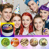 Tinte Capilar Temporal Verde, Tono de Cabello para Peinar para Hombres Mujeres, Pomada Capilar Natural, Cera para Tinte Capilar para Fiesta, Cosplay y Halloween, Navidad, Tinte Capilar Temporal en Crema (100g, Verde) Naty Shop Tinte Capilar