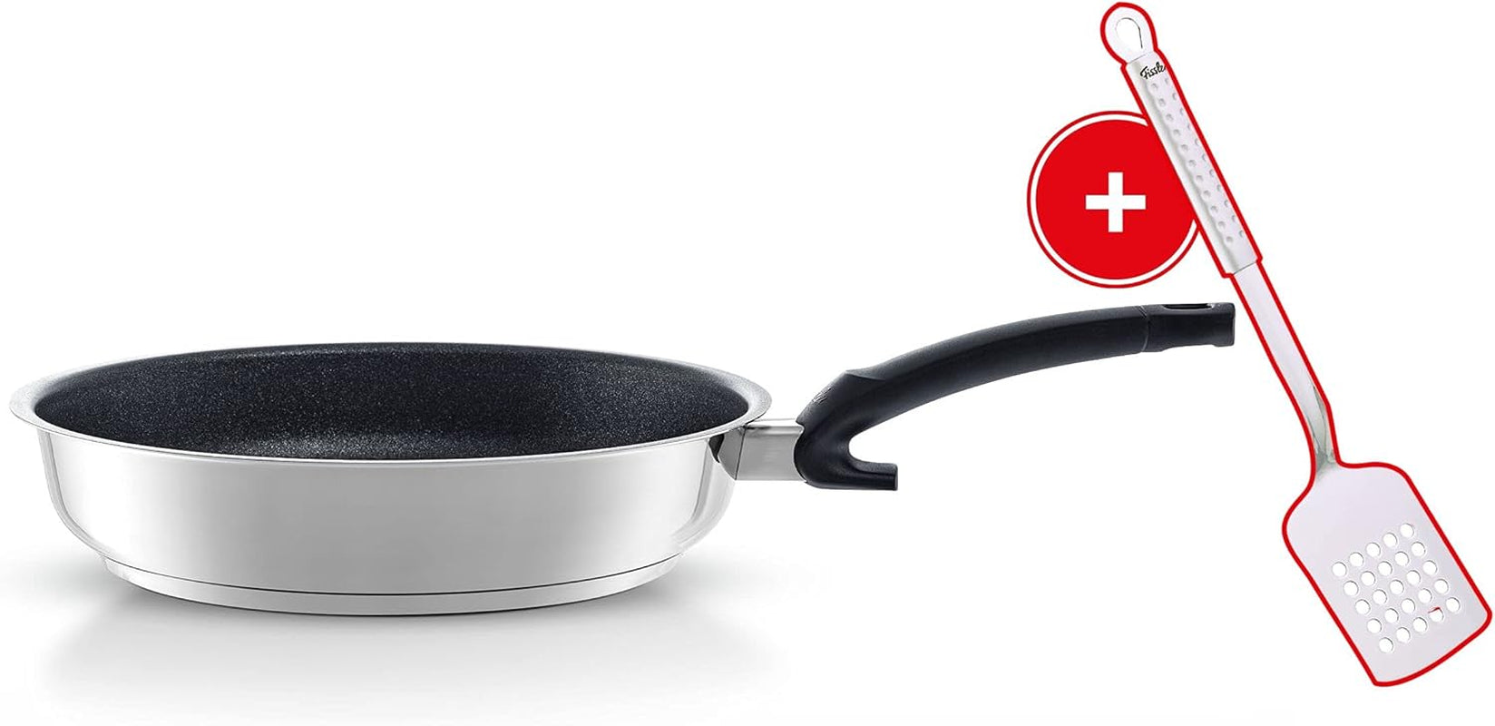 Fissler Adamant Premium, sartén de acero inoxidable, antiadherente, resistente a los arañazos - Ollas y Sartenes Inducción Naty Shop