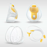 Sacaleches manual Medela Harmony - Diseño suizo compacto con escudos Personalfit Flex y tecnología Medela 2-Phase Expression Accesorios Alimentación y Lactancia Bebe Naty Shop