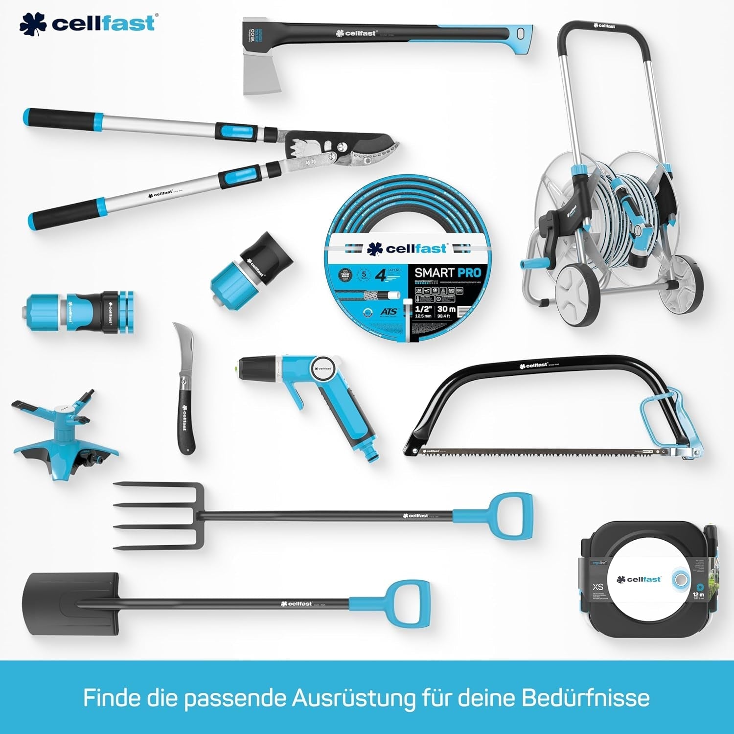 Conexión Cellfast Basic, azul, G3/4" (26,5 mm)