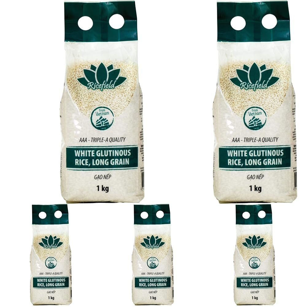 Arroz pegajoso RICEFIELD, 1 kg