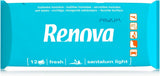 Toallitas húmedas Renova - 12 toallitas húmedas y perfumadas