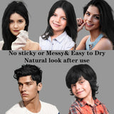 COLAYERIST Color de cabello negro lavable temporal Cera de color de cabello para hombres y mujeres Máscara de cabello para fiesta o cosplay Productos de color de cabello sin desorden Tinte para el cabello Naty Shop
