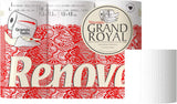 Papel higiénico Renova Renova Grand Royal 4 capas - 6 rollos, Grande (paquete de 5)