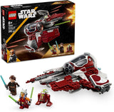 LEGO Star Wars 75401 Caza Estelar Interceptor Jedi de Ahsoka para fanáticos de las Guerras Clon Ahsoka Tano y Anakin Skywalker Minifiguras con sables de luz y R7-A7 para niños y niñas de 8 años en adelante Juegos de construcción Beuche den LEGO-Store Título predeterminado