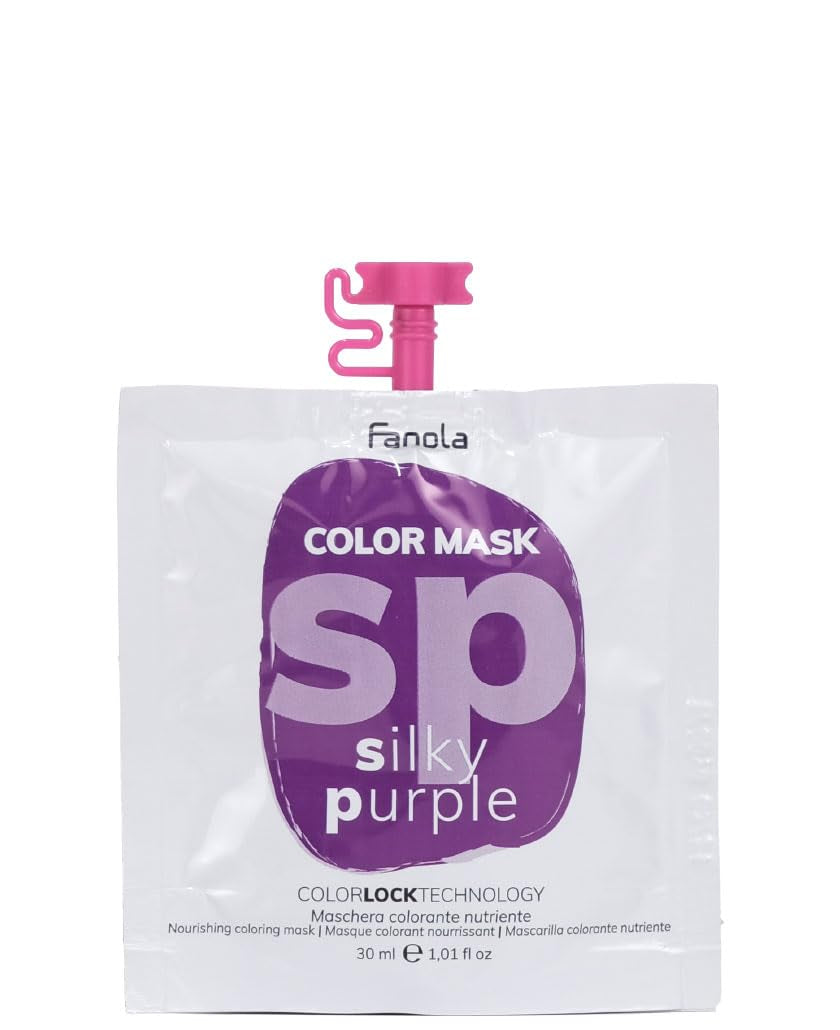 Fanola Color Mask Silky Purple 30 ml Mascarilla capilar Naty Shop Título predeterminado