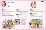 HABA 306147 - Little Friends Playset Abuelos, Muñecos y Animales Flexibles a partir de 3 años, Multicolor