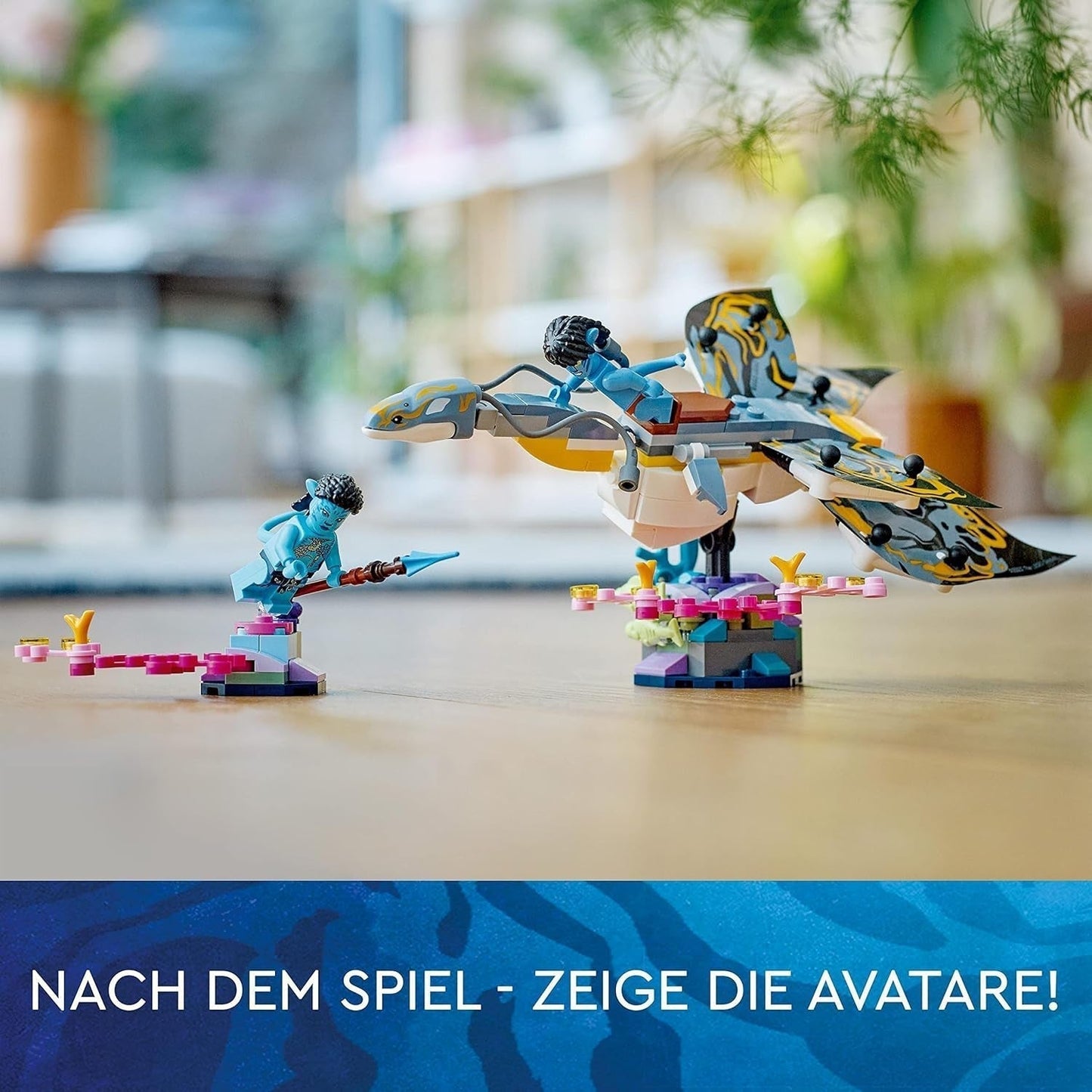 LEGO Avatar El Descubrimiento de Ilu Camino Acuático Juguete de Construcción con Figura Subacuática Set Pandora Collection para Niños y Fanáticos del Cine de 8 años en adelante 75575 Juegos de construcción Besuche den LEGO-Store