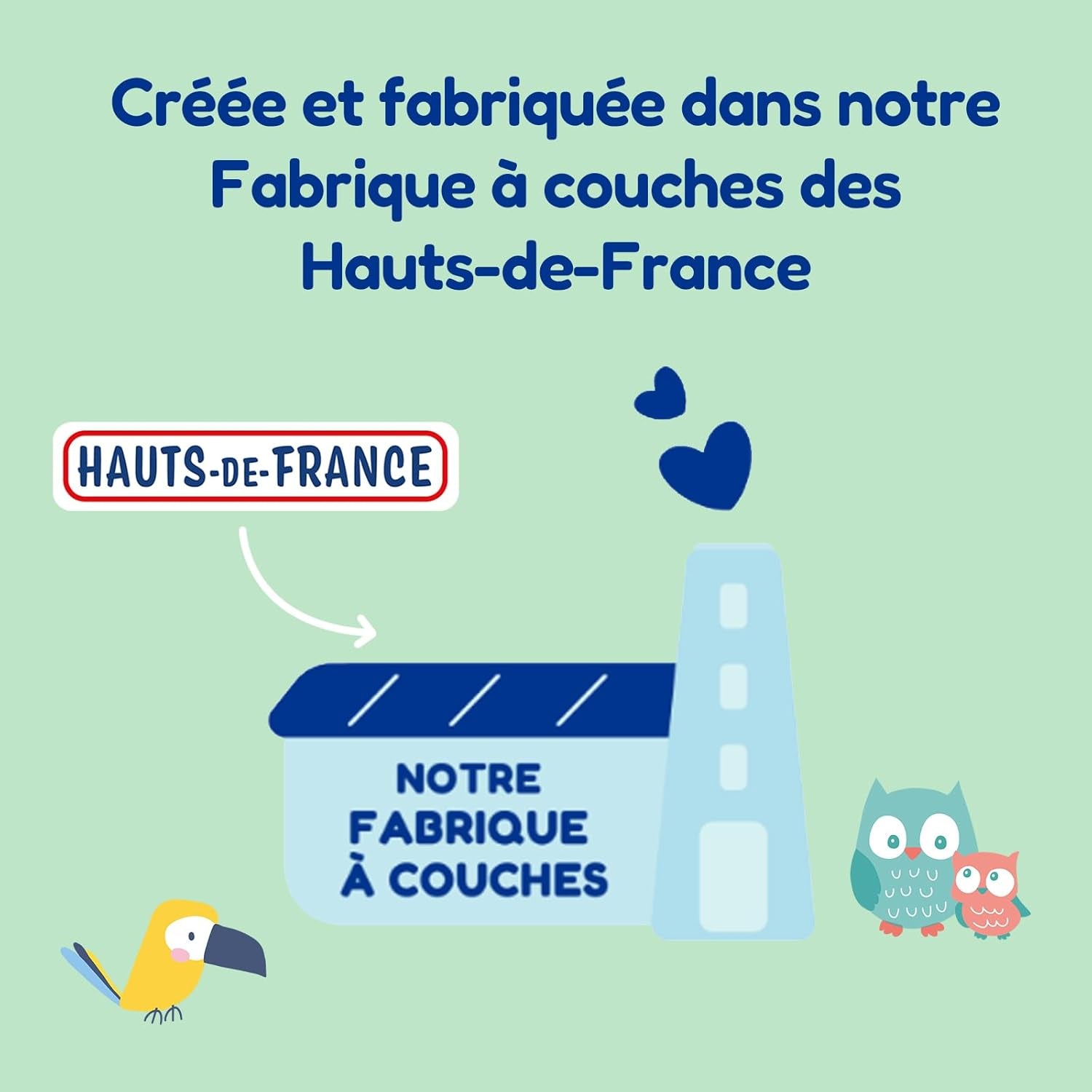 - Pañal talla 4 (7 – 18 kg) – para pieles sensibles – natural y muy absorbente – 12 horas a prueba de fugas – ohne unerwünschte Inhaltsstoffe – fabricado en Francia – 132 pañales