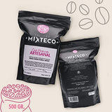Granos de café arábica tostados | 500 g con toques de cacao y almendras | De un tostador de café tradicional | sabor delicado