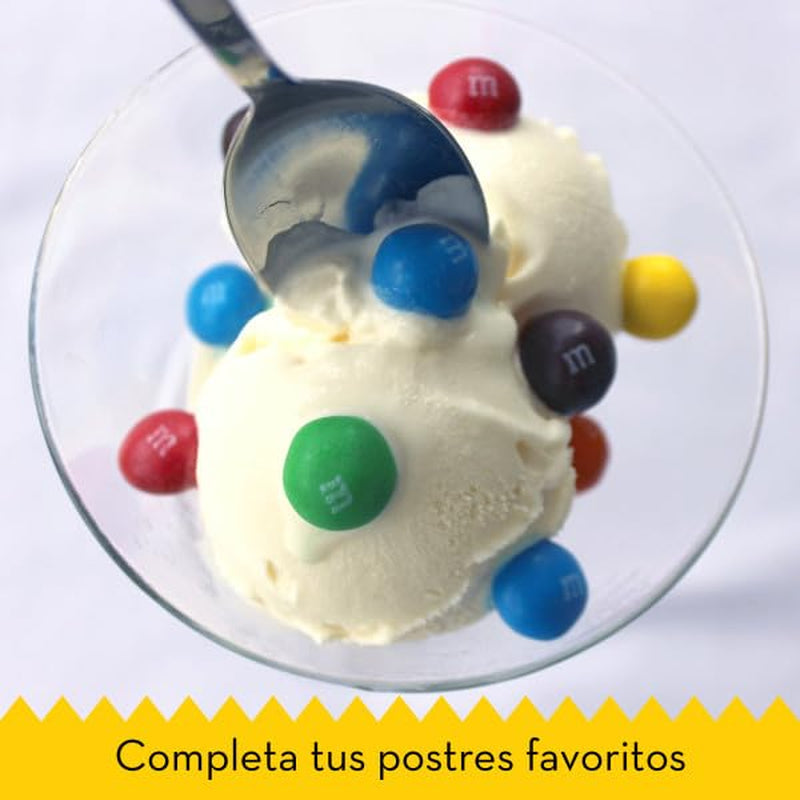 M&M'S Crispy, lentejas crujientes de chocolate y centro crujiente, chocolate, 1 paquete (1 x 340 g) (paquete de 2)