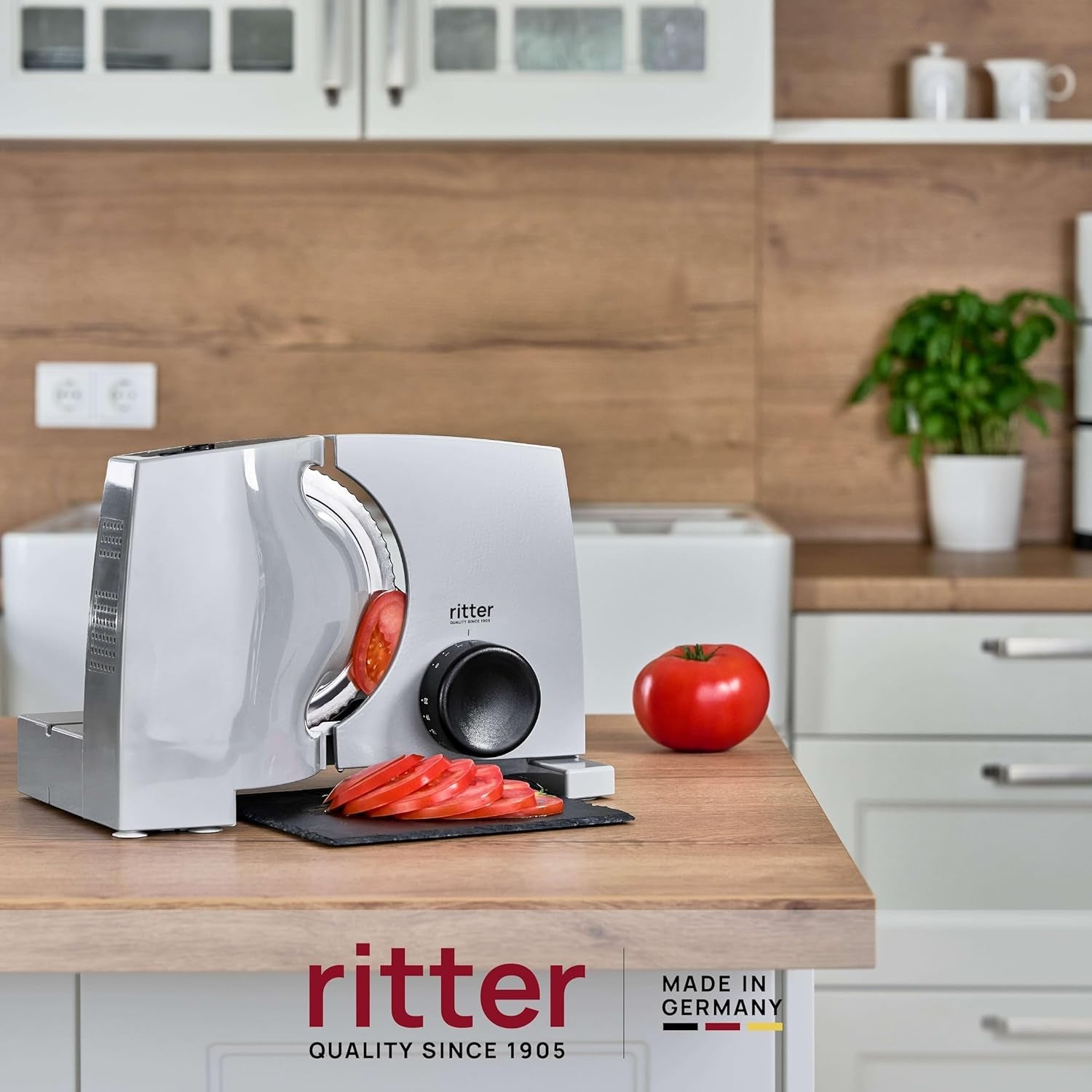 Ritter Nova 1 Duo plus Cortadora eléctrica multifuncional Rasnite y Rebanadoras Naty Shop