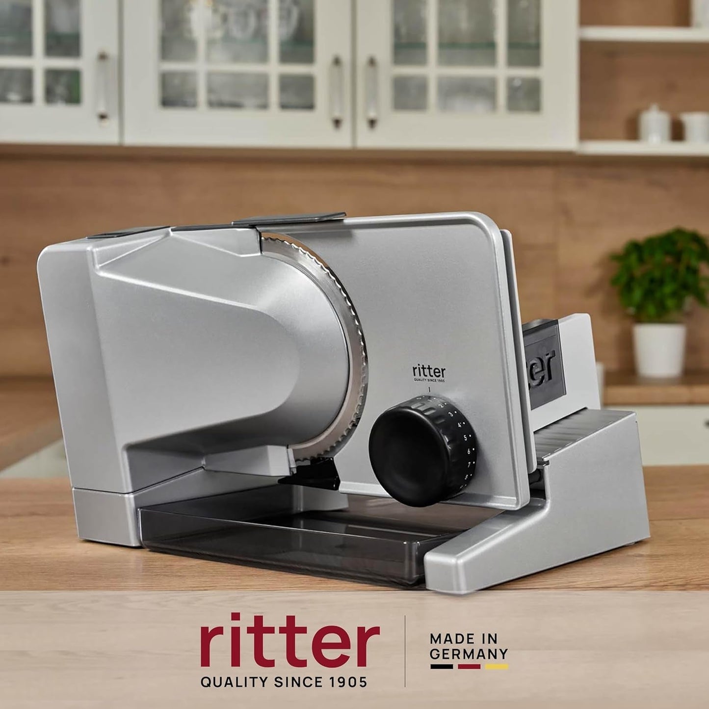 Ritter Serano 5 Cortadora eléctrica multifuncional, fabricada en Alemania Rasnite y Slicers Naty Shop