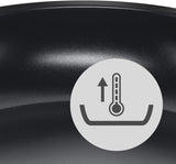 Juego de sartenes WMF Devil 2 piezas, sartén inducción 24, 28 cm, acero inoxidable Cromargan, revestimiento cerámico, apta para horno Ollas y Sartenes Naty Shop