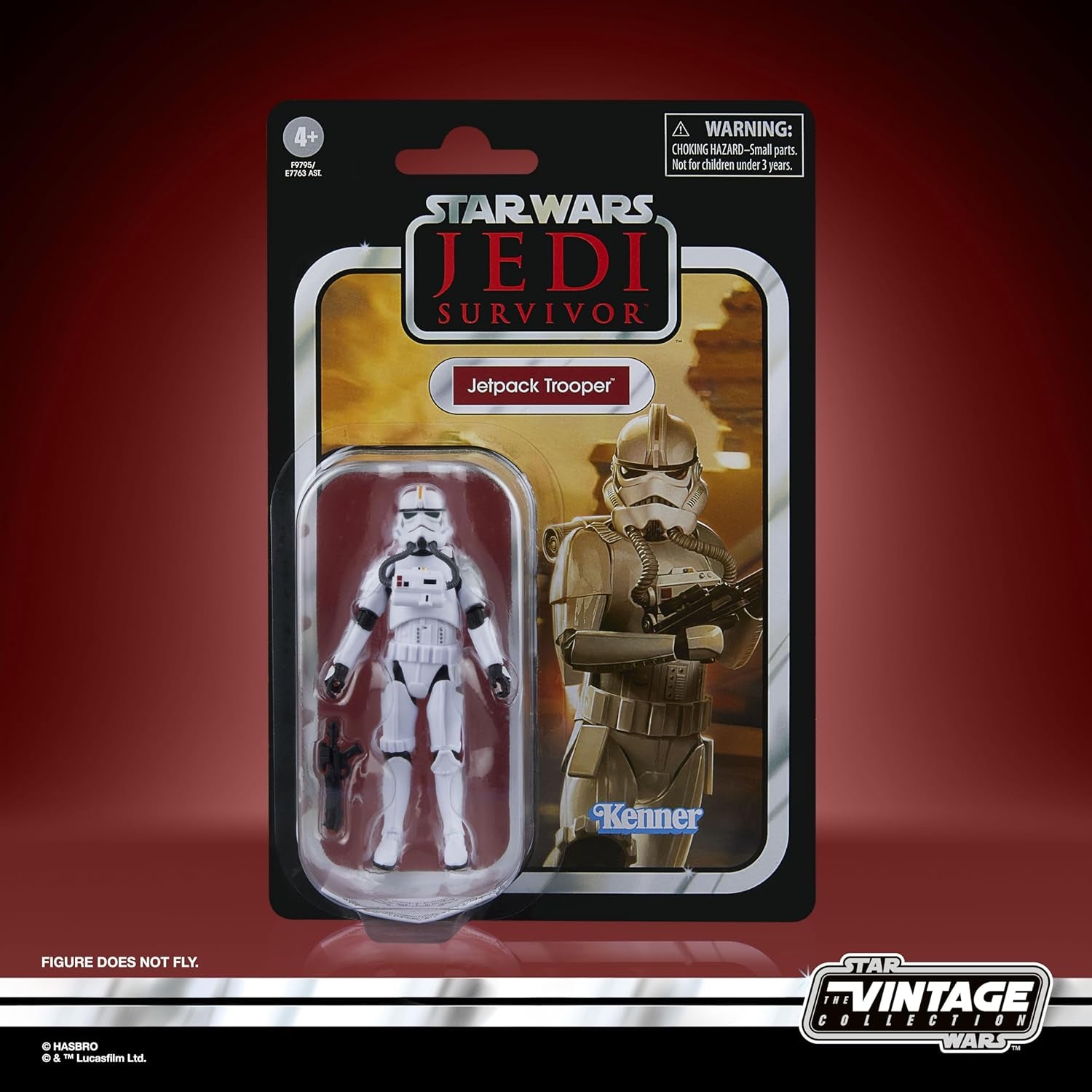 Star Wars Jetpack Trooper Vintage Collection Star Wars Jedi: Figura de acción de sobreviviente (escala 9,5 cm) Figuras de acción Naty Shop