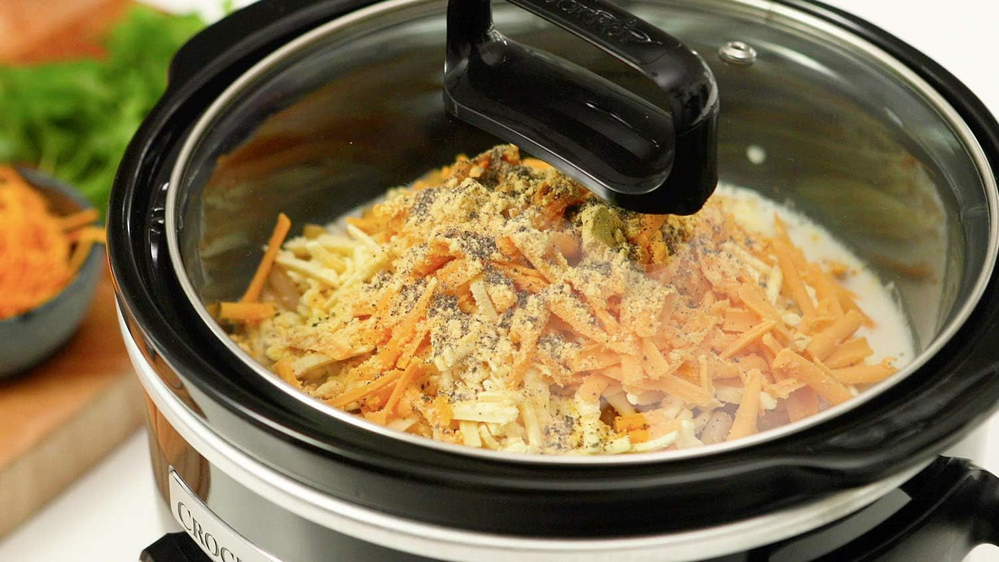 Olla de cocción lenta digital Crockpot, función mantener caliente, 2,4 litros (1-2 personas) Slow Cooker Naty Shop