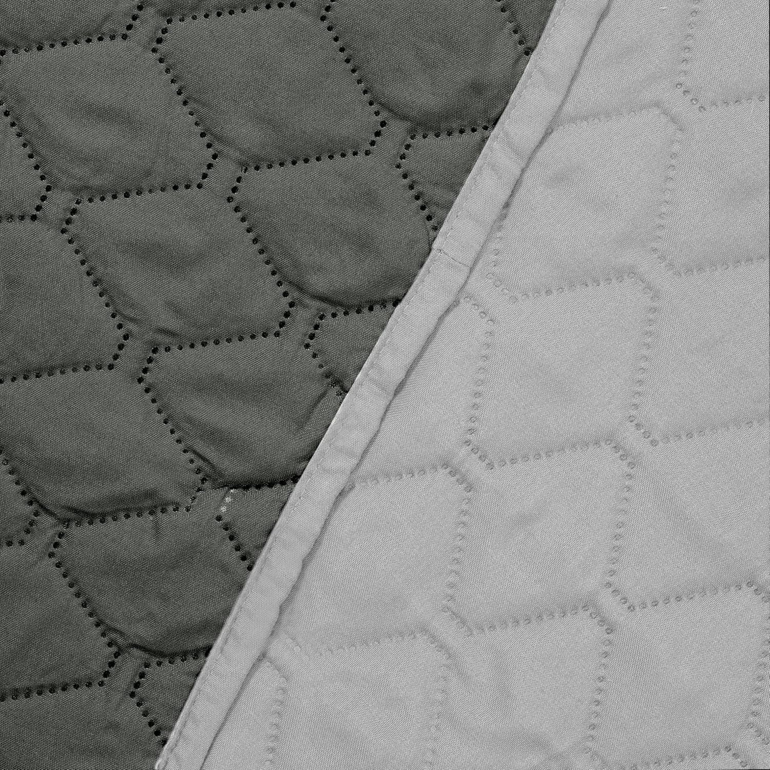 Colcha Decoking 200 X 220 Cm Grafito Antracita Gris Plata Colcha de doble cara fácil de mantener Axel Camas y Mantas Besuche den DecoKing-Store