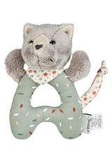 Lilly Cat Sterntaler Catch Toy - Juguete de Actividad Motora para Sonajero, Tocar y Jugar - Peluche para Bebés y Niños con Sonajero como Amigo Leal - Juguete de Tela Suave para Bebé, Gris Bebe Naty Shop Toys Default Title