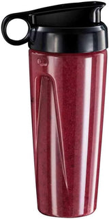 Russell Hobbs Batidora con base 2 en 1 [batidora con vaso de vidrio de 1,5 l y mini batidora de 0,6 l - To-Go-Trinkflasche Inkl. Deckel] Spülmaschinenfest, Función Impuls-/Ice-Crush, Becher BPA Frei, Edelstahl 23821-56 Kitchen Naty Shop To-Go Trinkflasche