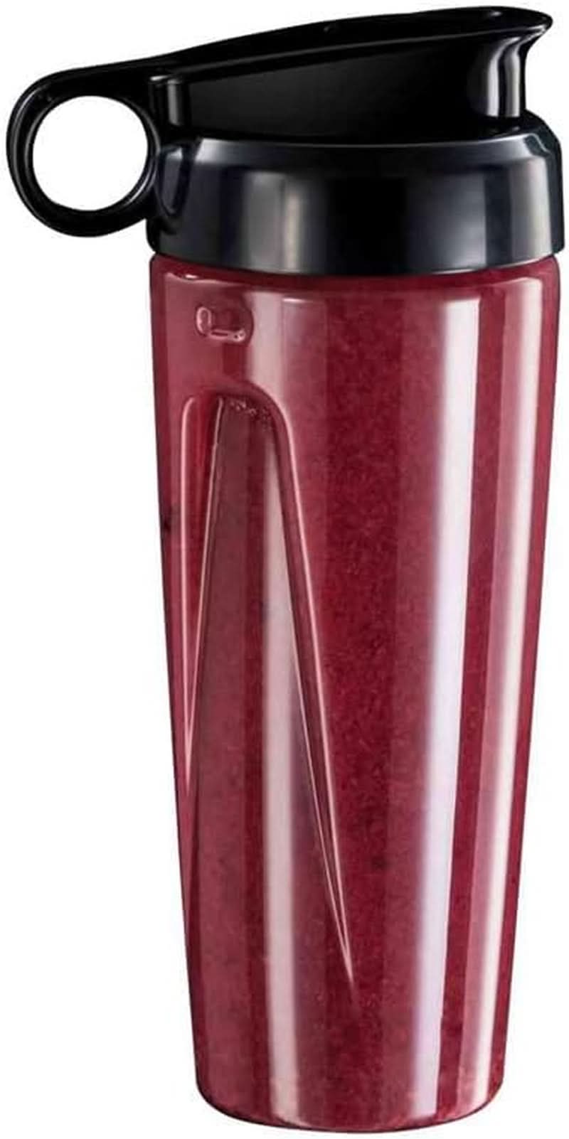 Russell Hobbs Batidora con base 2 en 1 [batidora con vaso de vidrio de 1,5 l y mini batidora de 0,6 l - To-Go-Trinkflasche Inkl. Deckel] Spülmaschinenfest, Función Impuls-/Ice-Crush, Becher BPA Frei, Edelstahl 23821-56 Kitchen Naty Shop To-Go Trinkflasche