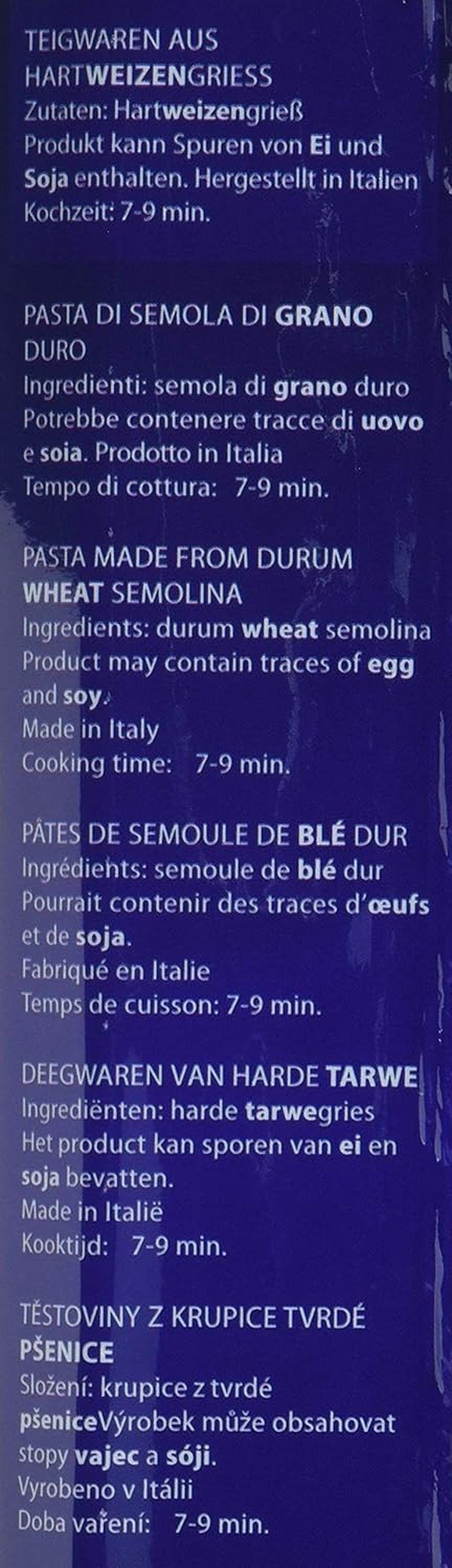 Pasta Espagueti N°5, paquete de 20 (20 x 500g)
