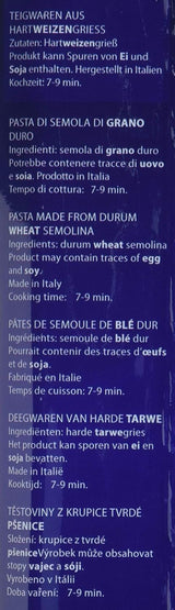 Pasta Espagueti N°5, paquete de 20 (20 x 500g)