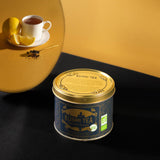 Té Kusmi - Earl Grey Intense - Té negro Earl Grey orgánico con bergamota fuerte y limón picante - Té a granel - Caja de metal de 100 g - Cantidad para unas 50 tazas
